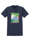 Puerto Rico T-Shirt - Vintage Discover Puerto Rico USA Poster - Navy