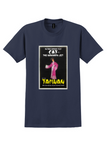 Civil Air Transport Taiwan T-Shirt - Vintage Mandarin Jet Poster - Navy