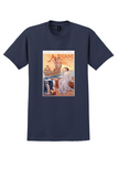 Paris Opera Ariane T-Shirt - Maignan Massenet Opera Poster - Navy