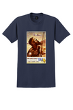 Trans Australia Airlines T-Shirt - Vintage Across Australia Poster - Navy