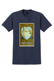 Venice Simplon Orient Express Paris T-Shirt - Fix-Masseau Heart Poster - Navy