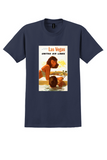 United Air Lines Las Vegas T-Shirt - Galli Poolside Poster - Navy