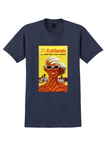 United Air Lines Southern California T-Shirt - Galli Sunglasses Poster - Navy