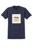 Alitalia T-Shirt - Vintage Sunsaver Sticker - Navy