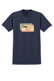 American Airlines de Mexico T-Shirt - Vintage Ruta de los Flagships Sticker - Navy