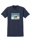 Condor T-Shirt - Vintage Eine für alle Beach Bag Sticker - Navy