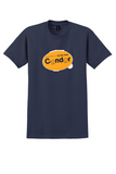 Condor T-Shirt - Vintage Fly the Best Smiley Bag Sticker - Navy