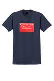 Continental Airlines T-Shirt - Vintage Win Win Situation Bag Sticker - Navy