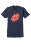 Cubana T-Shirt - Vintage Super Constellation Bag Sticker - Navy