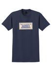 Eastern Air Lines T-Shirt - Vintage No Substitute for Experience Sticker - Navy
