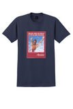 Air Berlin T-Shirt - Vintage Urlaub Ohne Air Berlin Bag Sticker - Navy