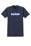 Finnair T-Shirt - Vintage Junior Club Bag Sticker - Navy