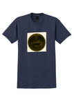 Cincinnati Airport T-Shirt - Vintage 1991 Runway Dedication Seal - Navy