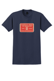 Handley Page Transport T-Shirt - Vintage Paris London Air Services Label - Navy