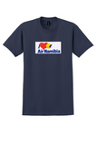 Air Namibia T-Shirt - Vintage I Love Air Namibia Heart Sticker - Navy