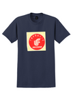 Air China T-Shirt - Vintage Red Phoenix Bag Sticker - Navy