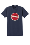 Braniff T-Shirt - Vintage It's Braniff International Bag Sticker - Navy