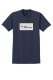Jet South T-Shirt - Vintage Southern Style Bag Sticker - Navy