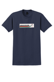 Kenya Airways T-Shirt - Vintage Into The 1990s Bag Sticker - Navy