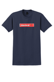 Lauda Air T-Shirt - Vintage Lufthansa Partner Bag Sticker - Navy