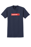 Lauda Air T-Shirt - Vintage Service Is Our Success Bag Sticker - Navy