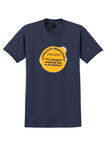 Lufthansa T-Shirt - Vintage Daystretcher Bag Sticker - Navy