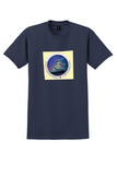 Malaysia Airlines T-Shirt - Vintage Kuala Lumpur-Osaka 1994 Sticker - Navy