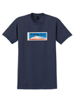 Air Lanka T-Shirt - Vintage Business Plus Bag Sticker - Navy