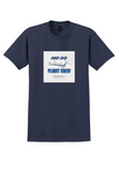 McDonnell Douglas T-Shirt - Vintage MD-90 Flight Crew Sticker - Navy