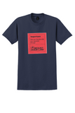 Mount Cook Line T-Shirt - Vintage Sales Aids Label - Navy