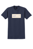 Northeast Airlines T-Shirt - Vintage First in New England Skies Label - Navy