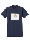SAS T-Shirt - Vintage Best Passenger Service 1986 Sticker - Navy