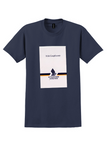 Singapore Airlines T-Shirt - Vintage With Compliments Label - Navy