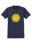 Southern Airways T-Shirt - Vintage Have A Nice Day Smiley Sticker - Navy