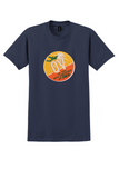 TWA T-Shirt - Vintage In the Sun Country via TWA Bag Sticker - Navy