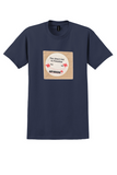 Air Niugini T-Shirt - Vintage Direct Link to Paradise Bag Sticker - Navy