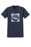 Turkish Maritime Lines T-Shirt - Vintage M/F Samsun Ferry Sticker - Navy