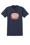 Western Airlines T-Shirt - Vintage 30 Years Of Service Bag Sticker - Navy