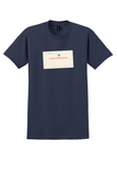 Airlines of Western Australia T-Shirt - Vintage Compliments Sticker - Navy