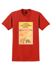 Aeropostale Morocco T-Shirt - Vintage Desert Camels Poster - Red