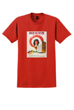 American Airlines Mexico T-Shirt - Vintage Red Sombrero Poster - Red