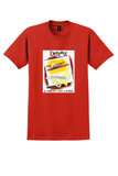 Delta Detroit T-Shirt - Vintage Motor City Poster - Red