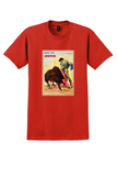 Iberia Spain T-Shirt - Vintage 1950 Matador Poster - Red