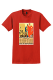 Travel by Imperial Airways T-Shirt - Vintage Calendar Poster - Red
