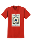 Pan Am Panagra Argentina T-Shirt - Vintage Coat of Arms Poster - Red