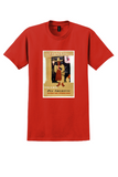 Pan Am Mexico T-Shirt - Kauffer Festivals Old and New Poster - Red