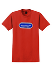 Adria Airways T-Shirt - Vintage MD-82 Bag Sticker - Red