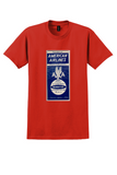 American Airlines T-Shirt - Vintage 1960 707 Jet Flagship Timetable - Red