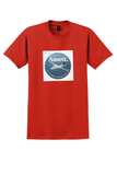 Ansett T-Shirt - Vintage Friendliest Friendships Fokker Sticker - Red