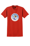 Avianca T-Shirt - Vintage Constellation Oldest Airline Roundel Sticker - Red